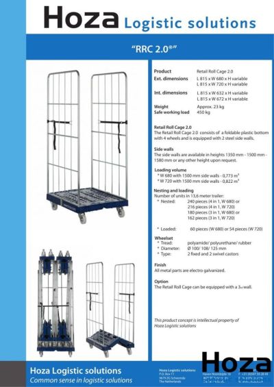 Einzelhandel Rollbehälter 2.0 ('RRC 2.0')